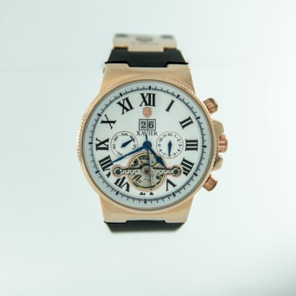 Xavier Maximus - Skeleton Calendar Watch - Picture 5 of 9